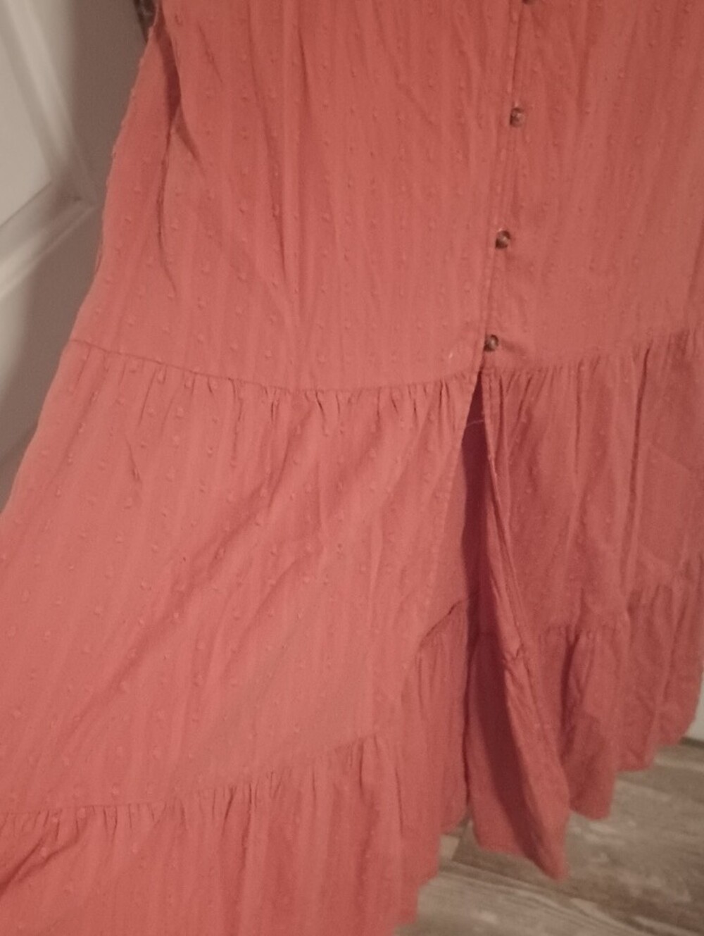 Sonoma Rusty Rose Ruffle-Sleeve Maxi Dress - Picture 8 of 10